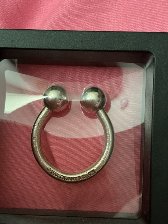 Tiffany & Co. Accessories - Tiffany & Co. 925 Silver Key Ring